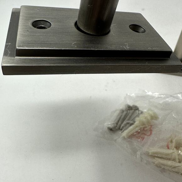 Pottery Barn Essential Holdback For Curtains Set of Two Dark Pewter - Picture 2 of 5